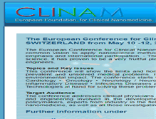 Tablet Screenshot of conference.clinam.org
