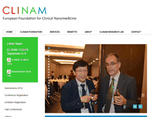 Tablet Screenshot of clinam.org